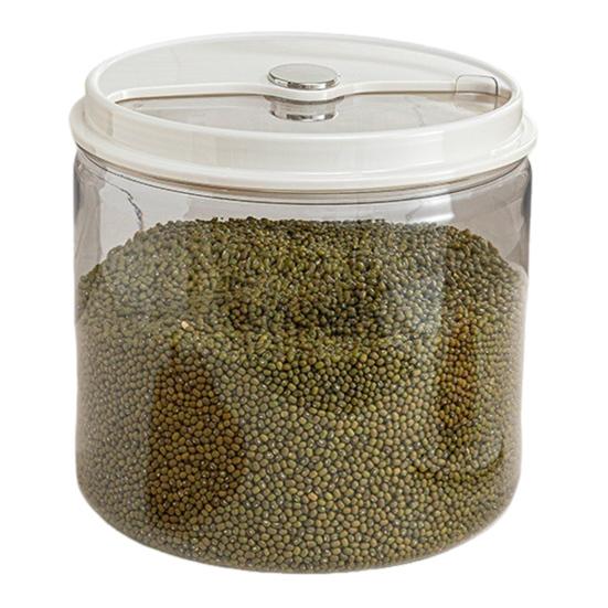Rice Bucket Transparent Visual Panel Large Capacity Sealing Moisture-Proof Food-Grade Plastic Storage Container