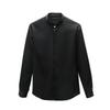 Spring New Solid Color Shirts Men Korean Fashion Stand Collar Long Sleeve Men's Social Dress Shirt