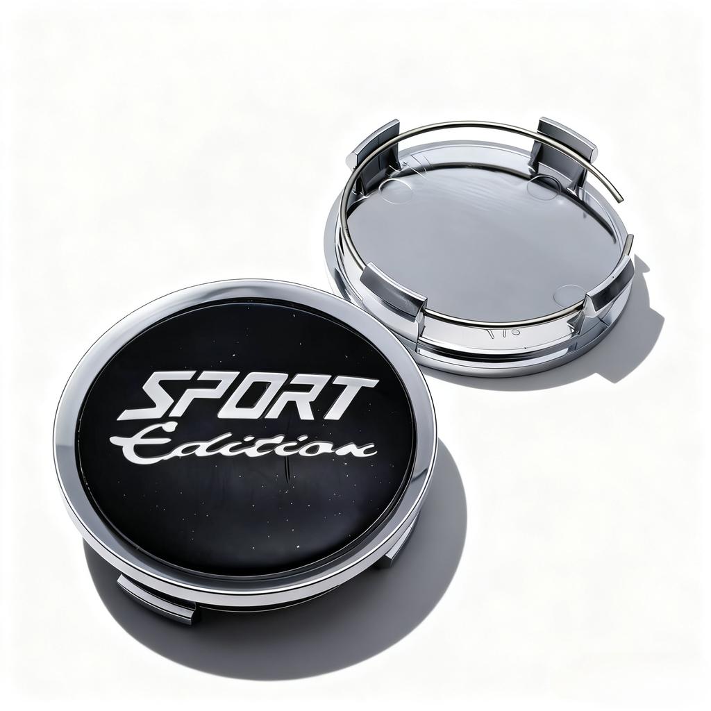 4pcs Sport Edition Logo Badge Emblem Car Wheel Center Caps 74mm Clips 69mm Wheels Hub Cap Rim Hubcaps Dust Cover Car Accessories