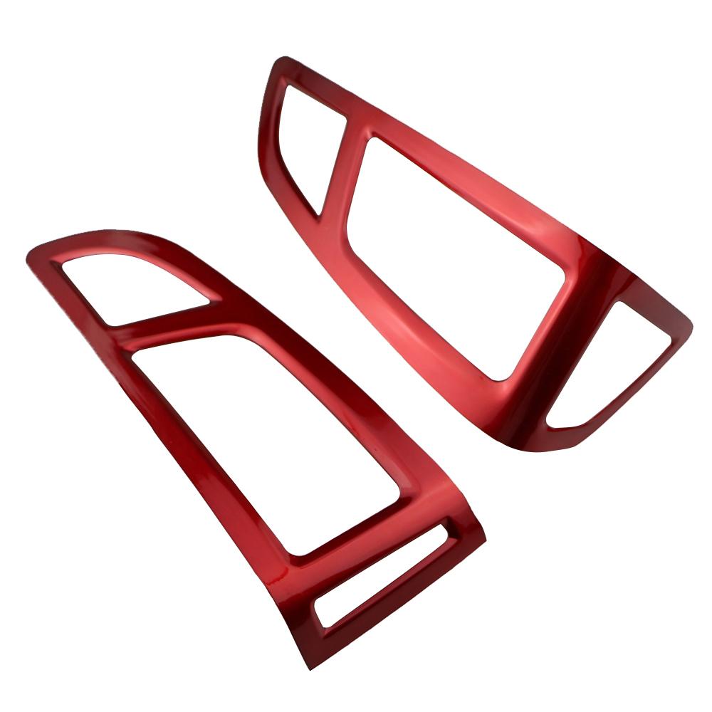 2PCs/set Car Air Conditioning Vent Outlet Panel Cover Sticker Trim for Ford Focus 3 MK3 2015 2016 2017 2018 LHD