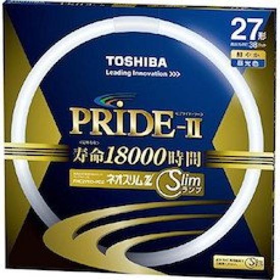 

Високочастотне освітлення TOSHIBA Neo Slim Z, люмінесцентна лампа, кільцева форма 27, форма 3 довжини хвилі, колір денного світла PRIDE-II (Люмінесцентна лампа) [Один елемент]