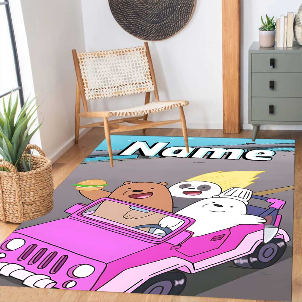 Warner Bros. Funktioniert (46) Personalisieren Sie Ihren Namens-Teppich, Ihr Bürostuhl-Kissen, Ihr Geschenk für Schlafzimmer und Wohnzimmer zu Hause.