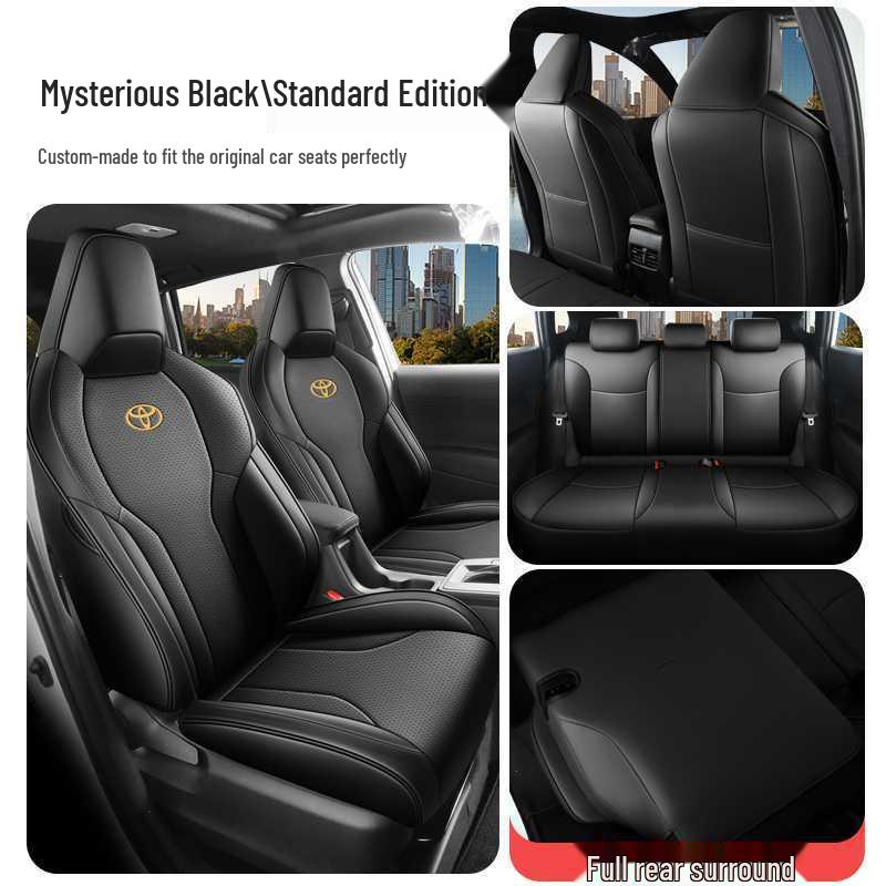 Universal All-Season Leather Seat Covers for 2026 Toyota RAV4