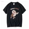 American Bully Mom Dog Mama Funny Women Unisex T Shirt Vintage Washed Versatile Graphic Casual Slightly Designer Clothes