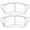 Hitachi Astemo Car Parts Disc Brake Pads F HD004Z Daihatsu Tanto