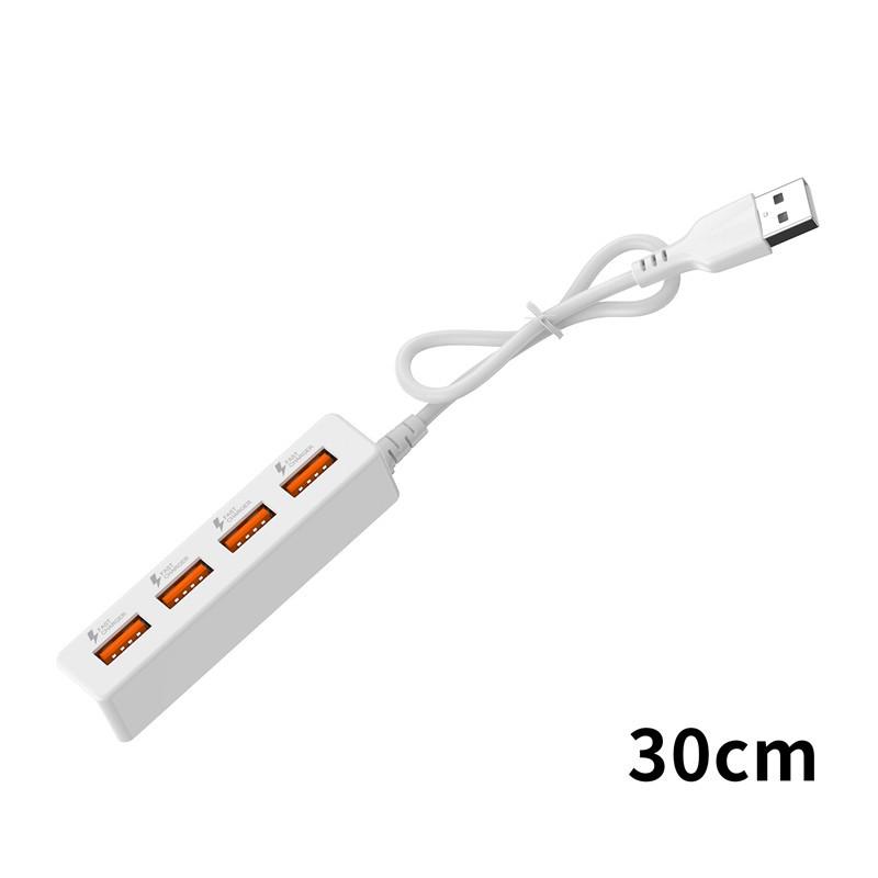 Multi-Port USB Hub Adapter: USB & Type-C Extension Dock with Converter.