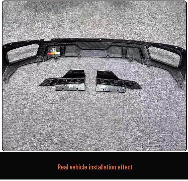 Suitable for BMW X5 G15/G18 SQ: Carbon Fiber Rear Lip & Bumper Diffuser Kit.