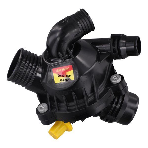 

Black Plastic Thermostat Water Outlet Housing for BMW 3 Series, X5, X6, E90 None