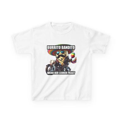 Burrito Bandito Kids T-Shirt | Brainrot Meme Shirt Funny Viral Internet Humor Gi