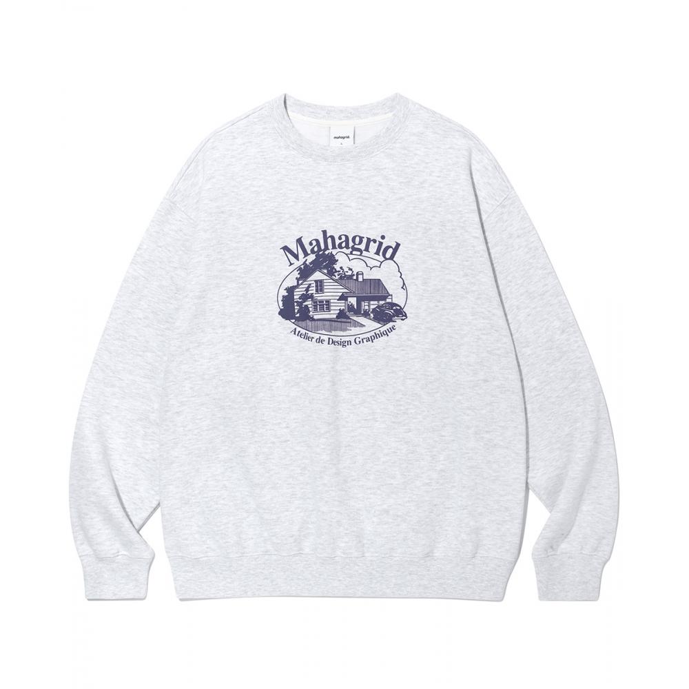 

MAHAGRID ATELIER SWEATSHIRT LIGHT GREYMG2CFMM446A