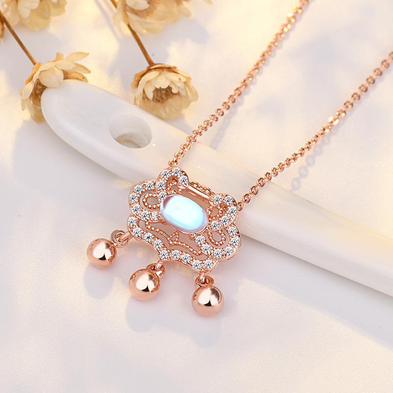 

Женское ожерелье Lindon, кулон из медного сплава, циркон, модный подарок