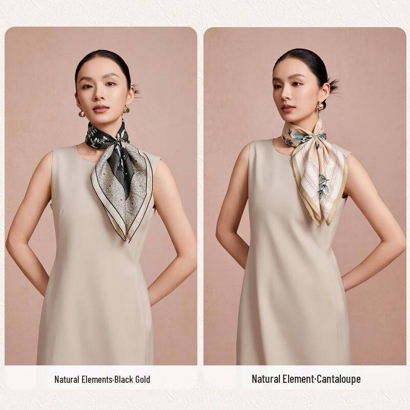 Shanghai Stories 100% Mulberry Silk Twill Scarf