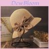 Summer Straw Hat For Women Foldable Sunhat With Adjustable Fit For Beach And Vacation