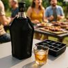 Xl Ice Mold Silicone Cube Maker Container For 15 Ice Cubes 3.3 Cm