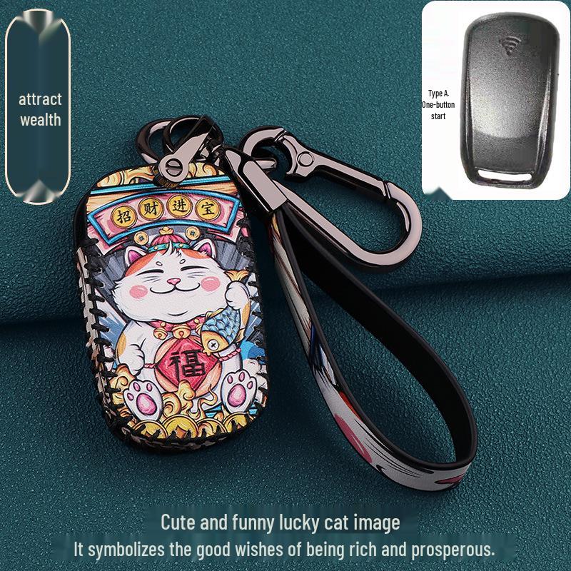 

Kymco Xciting CT250/S250 Breestone ADV150 Motorcycle Key Cover - Genuine Leather Standard