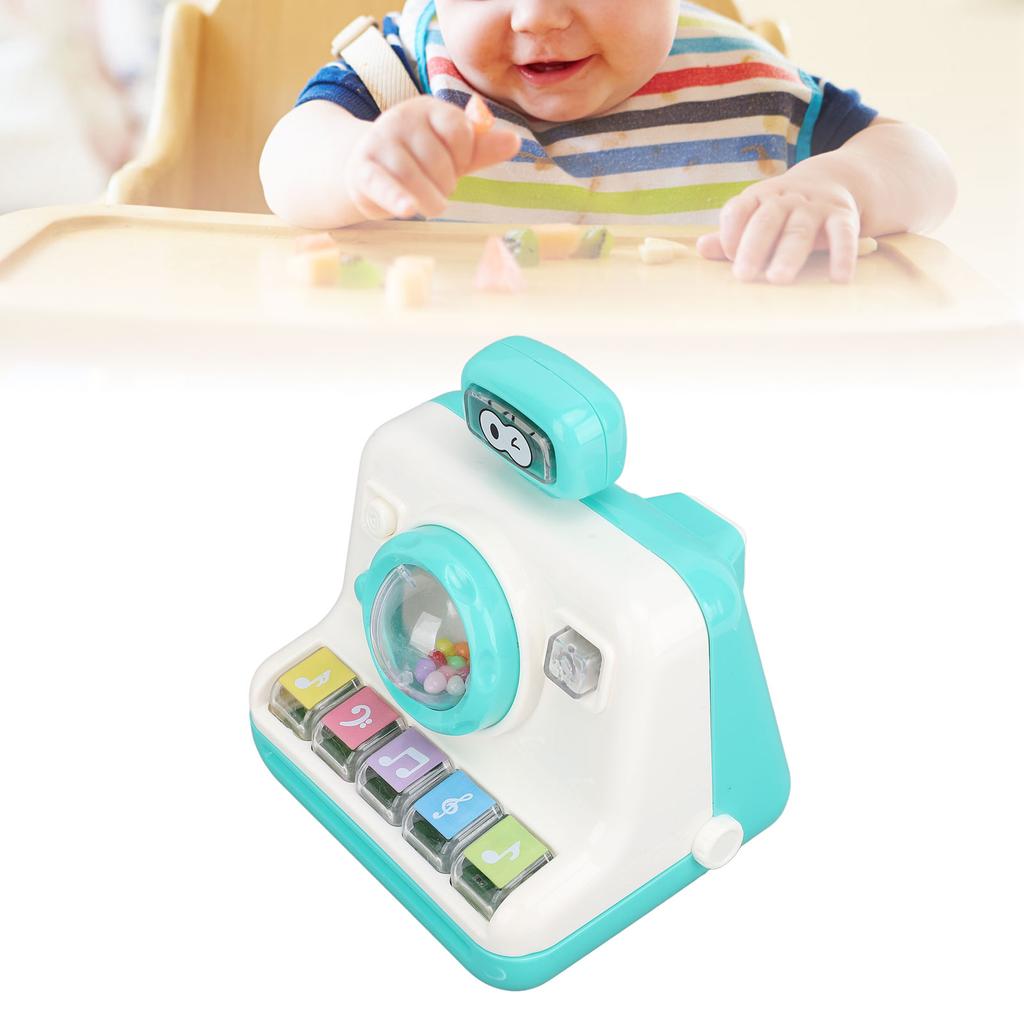 Puzzle Enlightenment Camera Finger Piano Rly Education Toy Baby Puzzle Toy for Hand Eye Coordination Development