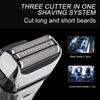 Professional USB Charging Men Water Resistant Electric Shaver Portable Beard Trimmer