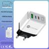 58W Dual Fast Charger with 2PD + QC3.0, EU/US/UK/AU Plugs