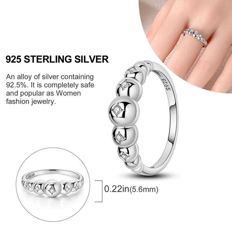 Shining Zircon Ring Design Authentic Genuine Copper Wedding Simple Ring For Women Stackable Rings Popular Anniversary Jewelry Creation