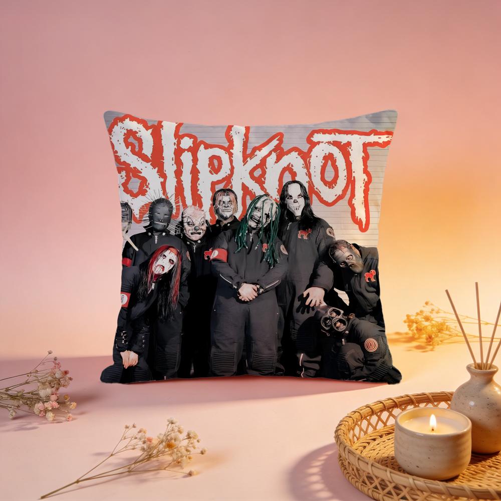 Fashion SSlipknotful Cushion Cover Comfortable Durable Pillow Cover MultiScene for Home Office Car Sofa