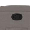 Recliner Chair Taupe Fabric