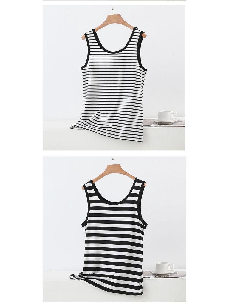 Women's Plus Size U-Neck Spaghetti Strap Tank Top - Sleeveless Slimming Base Layer for Spring/Summer