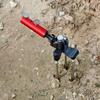 Universal Double Rod Ground Spike Fishing Rod Holder Tripod