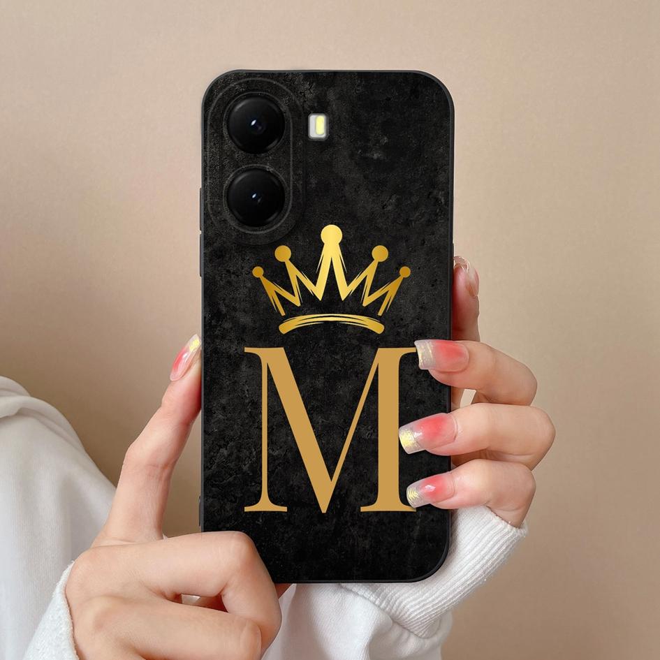 For Xiaomi Poco X7 X6 X5 X3 GT NFC M6 M7 F5 F6 Pro Plus 4G 5G Telefonskall Mote Bokstavmønster Toppkvalitet Støtsikkert Silikonskall For Xiaomi Capa