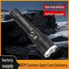 High-Power Long-Range LED Flashlight with Zoom & USB Charging for Night Fishing