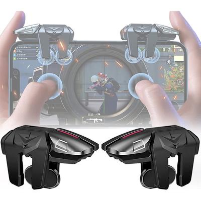 G21 Mobile Game 6prstový spoušť pro herní ovladač Alloy Gamepad Joystick Střelba na zamíření Tlačítko L1 R1