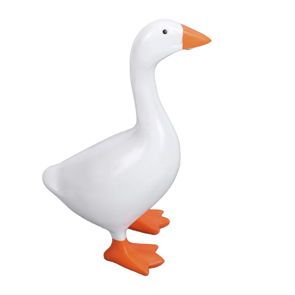 Resin Duck Statue Cute Practical Magnetic Duck Key Holder for Home Entryway Decor Keys Storage
