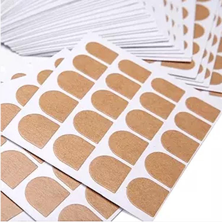 

24 шт. Прозрачные двухсторонние клейкие наклейки для ногтей для пресс-он маникюра