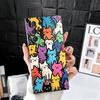 Cartoon Cute Cats Theme Soft Phone Case for Samsung Galaxy S26 S25 Edge S24 Ultra S23 Plus S22 S21 FE S20 Black Cover Back Shell