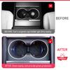 USVOTOV For Tesla Model Y Juniper Model 3 2025 2026 Cup Holder Coaster Insert Mats Center Console Organizer Interior Accessories