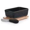 Stilvolle Porzellan-Butterdose mit Messer WAREWOOD DUKA