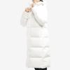 Puma Long Warm Knee-Length Down Jacket Women Outerwear White 585107-02