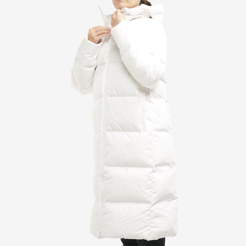 Puma Long Warm Knee-Length Down Jacket Women Outerwear White 585107-02