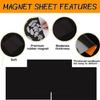 20 Pcs Magnetic Plate Cutting Dies Storage Bag Magnetic Sheets Stamp & Die Storage Pocket Die Storage Bag