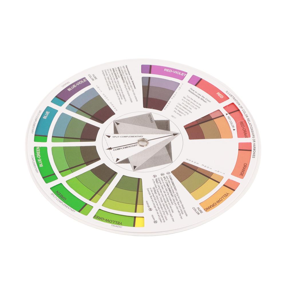 Tattoo Ink Color Wheel Chart Tattoo Pigment Mix Color Guide for Permanent Eyebrow Lip Tattoo