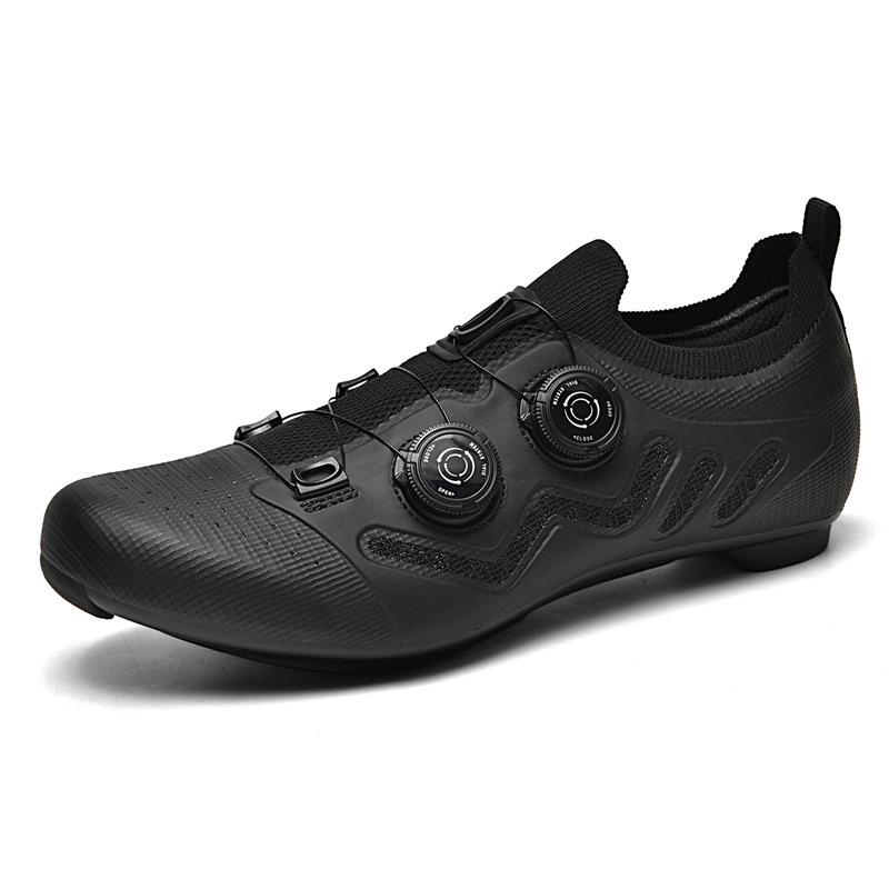 Scarpe da ciclismo da studente uomo e donna sbloccate scarpe da bici da strada e mountain bike antiscivolo suola dura scarpe da ciclismo taglia 47