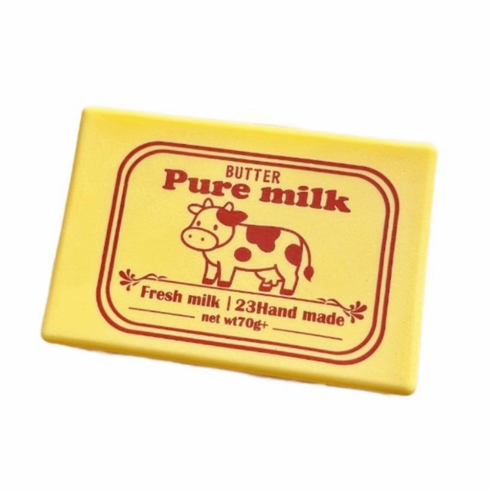 Simulated Butter Block Squeezing Toy Sensory Slow Rebound Squeeze Toy Kids Toy жёлтый