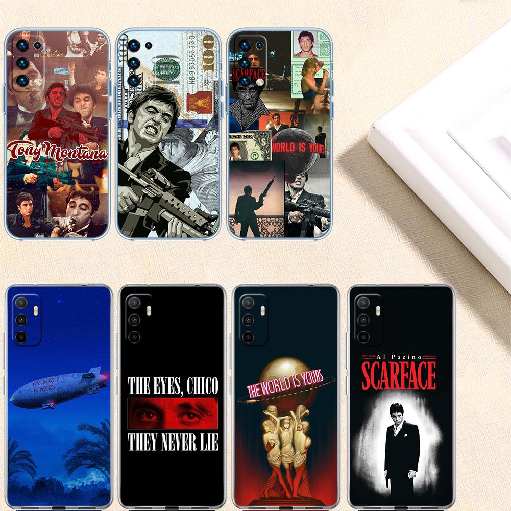 S-Scarfaces Phone Case for Motorola Moto E13 E15 E20 E22 E22I E22S E30 E32 E40 E7 E7I G Plus Power Play Stylus G22 G14