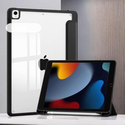 Akrylové pouzdro pro iPad 10.2/Pro 10.5/Air 3 se slotem pro pero