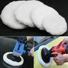 Car Polish Pad 3/4 /5 Inch Soft Imitated Wool Polishing Disc Car Body Waxing Polisher Auto Cleaning Care Beauty Waxing Tools