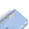 Flip Case for Oppo Reno 11F 5G, Wallet Zipper Pocket, Blue