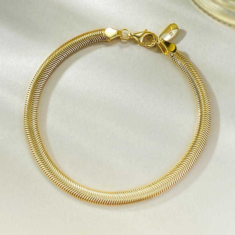 

Xiancan Jewelry 2024 Золотой браслет из серебра 925 пробы в форме змеи - Дизайн высокого класса в европейском и американском стиле 16cm