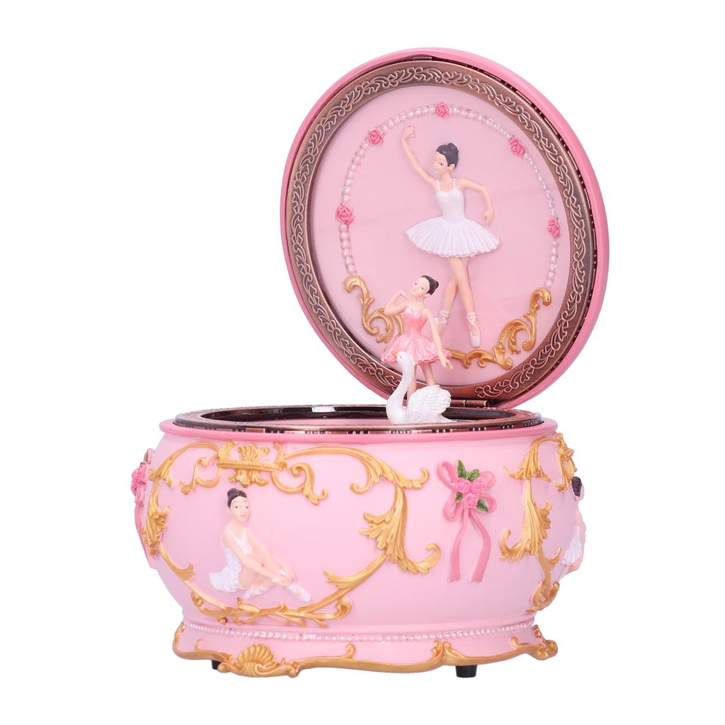 LED Musik Box Figurine Rotation Exquisite Musik Box Hause Dekoration Mädchen Geburtstag Geschenk #1