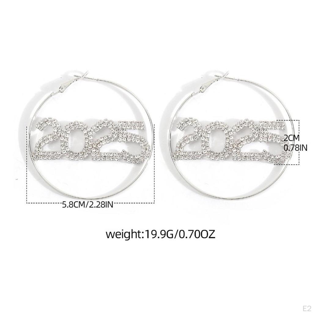 Kolczyki Szczęśliwego Roku dla Kobiet Wiszące na Urodziny Festiwal