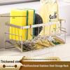Stainless Steel Kitchen Sponge & Soap Organizer Rack
