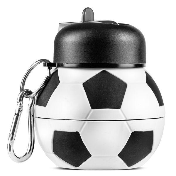 

Gourde rétractable ballon de football Bouteille d eau pliable